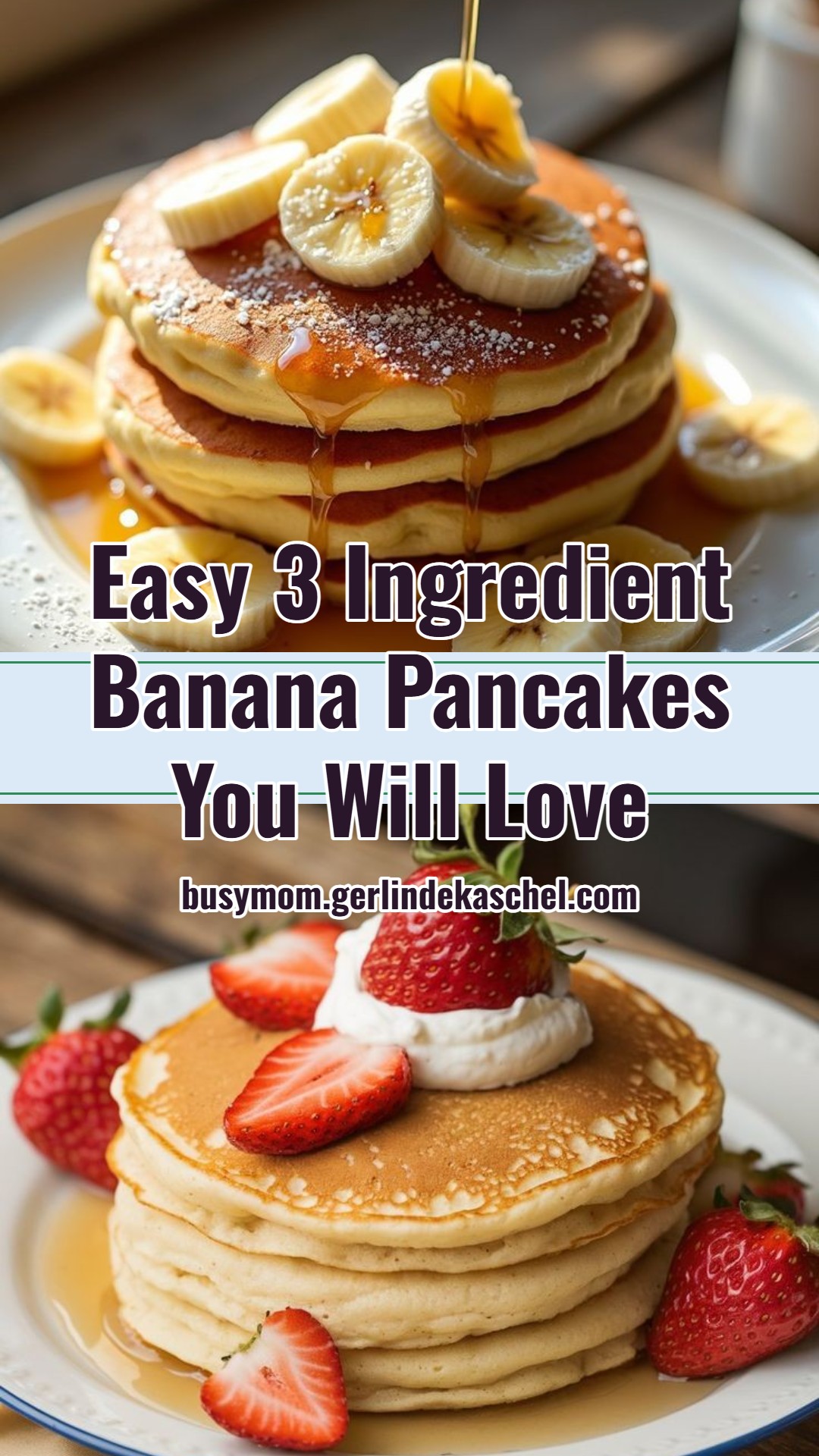 3 Ingredient Banana Pancakes A Couple Cooks