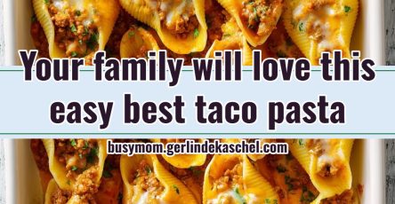 easy BEST Taco Pasta Italian Taco Pasta