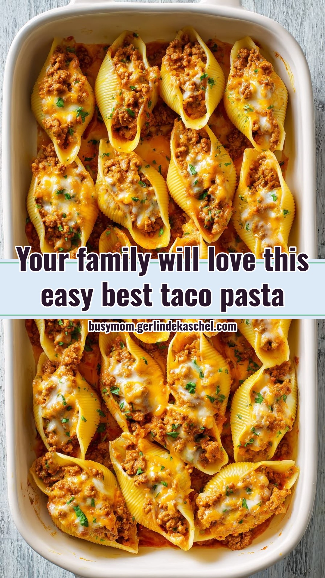 easy BEST Taco Pasta Italian Taco Pasta